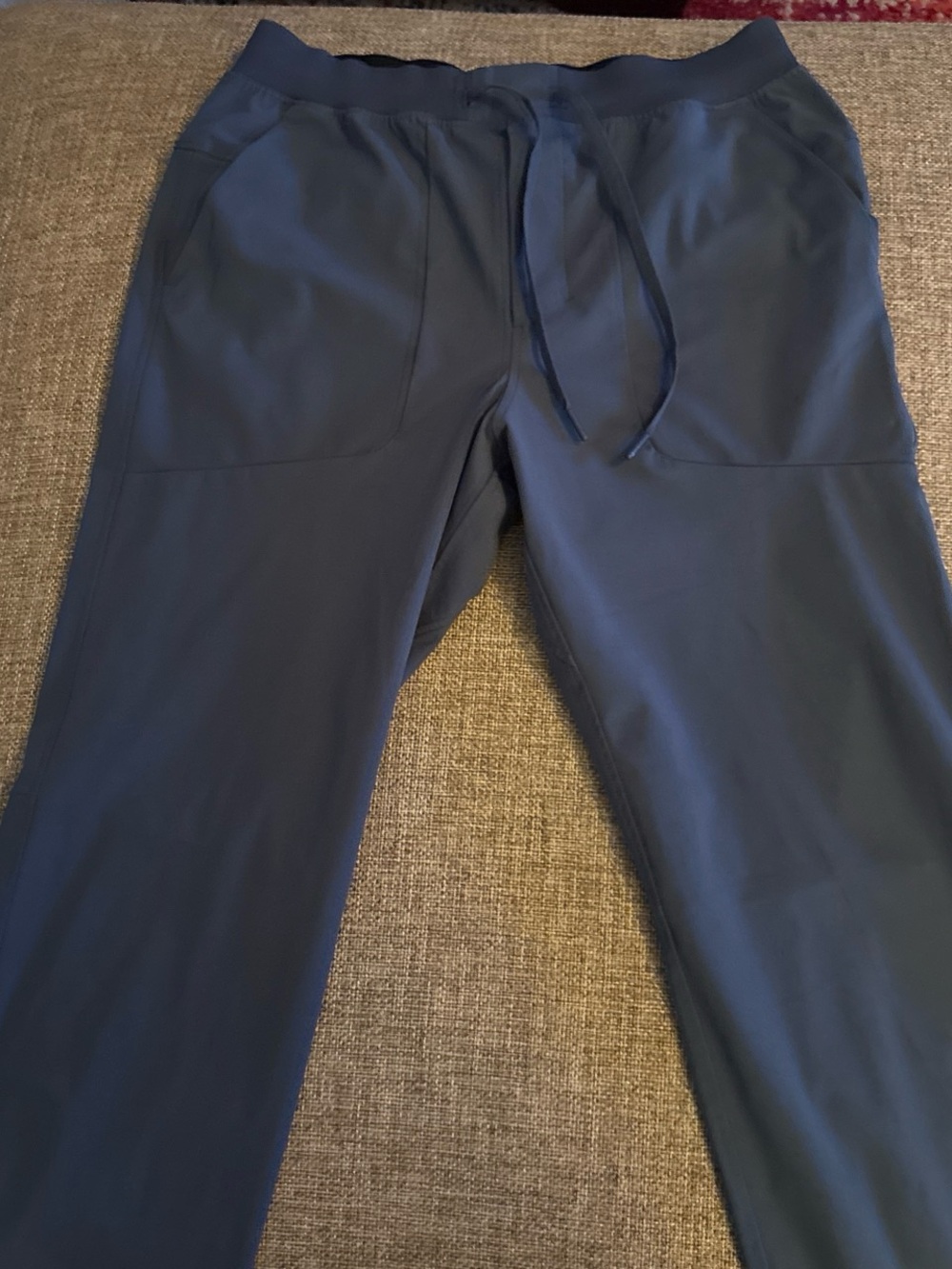 lululemon athletica Men's Blue Drawstring Joggers